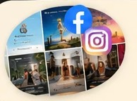 Exemples de publications Facebook et Instagram