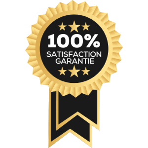 100% Satisfaction garantie